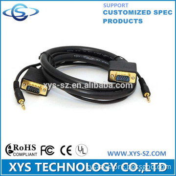vga with stereo 3.5mm audio cable